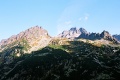 Kôpky (2354 m.n.m.) a Vysoká (2547 m.n.m.)